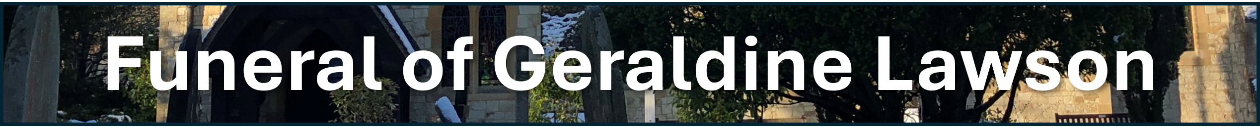 Geraldine Lawson-s funeral.png